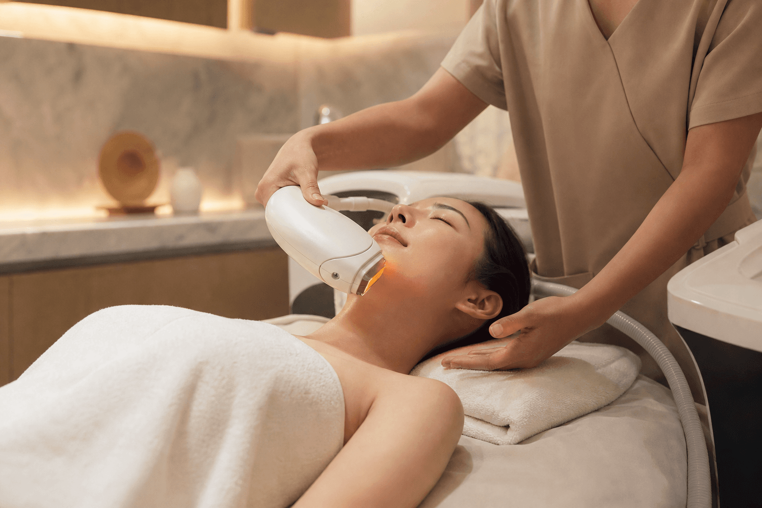 Korean Nir-DPL Milk-Light Therapy - 牛奶光DPL科技护理系列 面部/背部